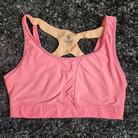 Active USA Other - Active USA Coral and Peach Sports Bra